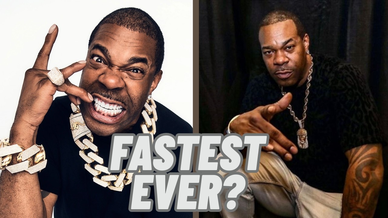 Busta Rhymes: The Fastest Rapper Ever?