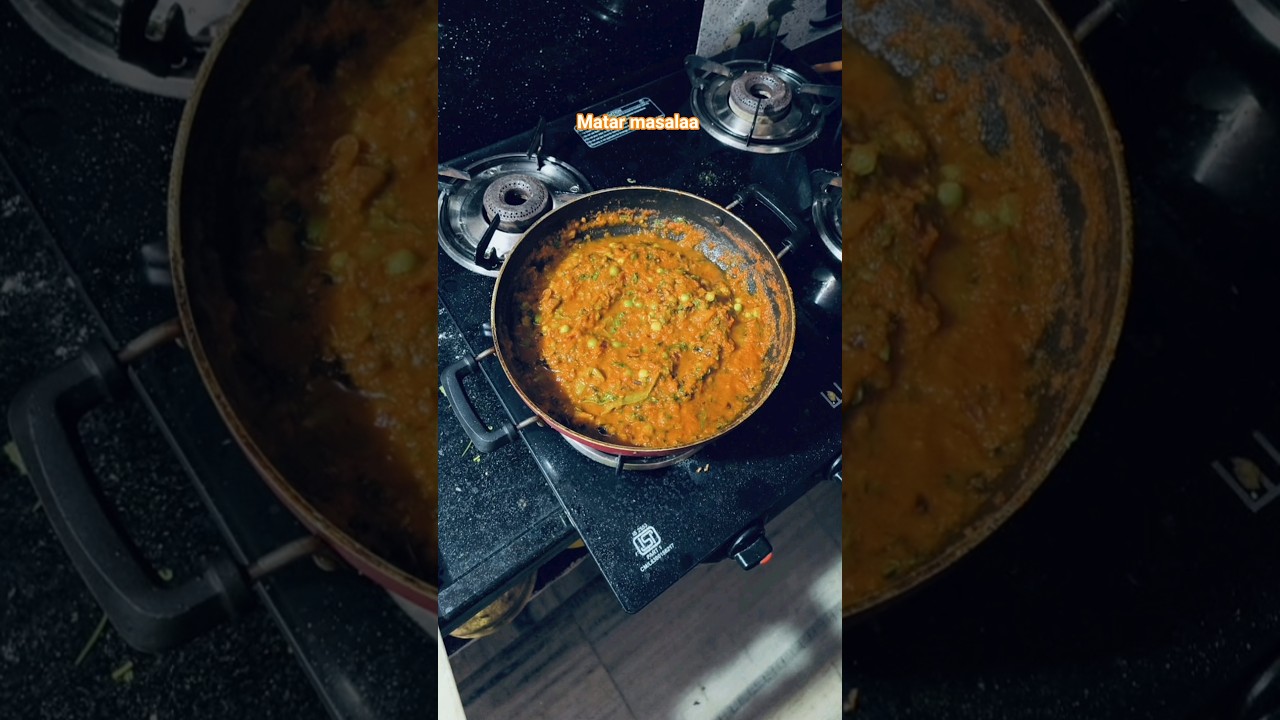 Matar Masala Recipe | Matar Ki Sabji 😋 