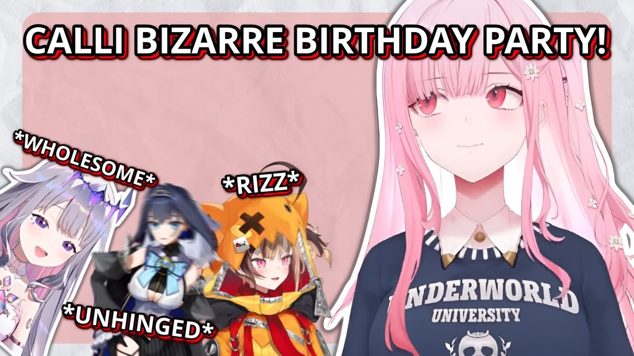Calli Birthday Became a 𝗕𝗶𝘇𝗮𝗿𝗿𝗲 𝗔𝗱𝘃𝗲𝗻𝘁𝘂𝗿𝗲! |【HololiveEN】