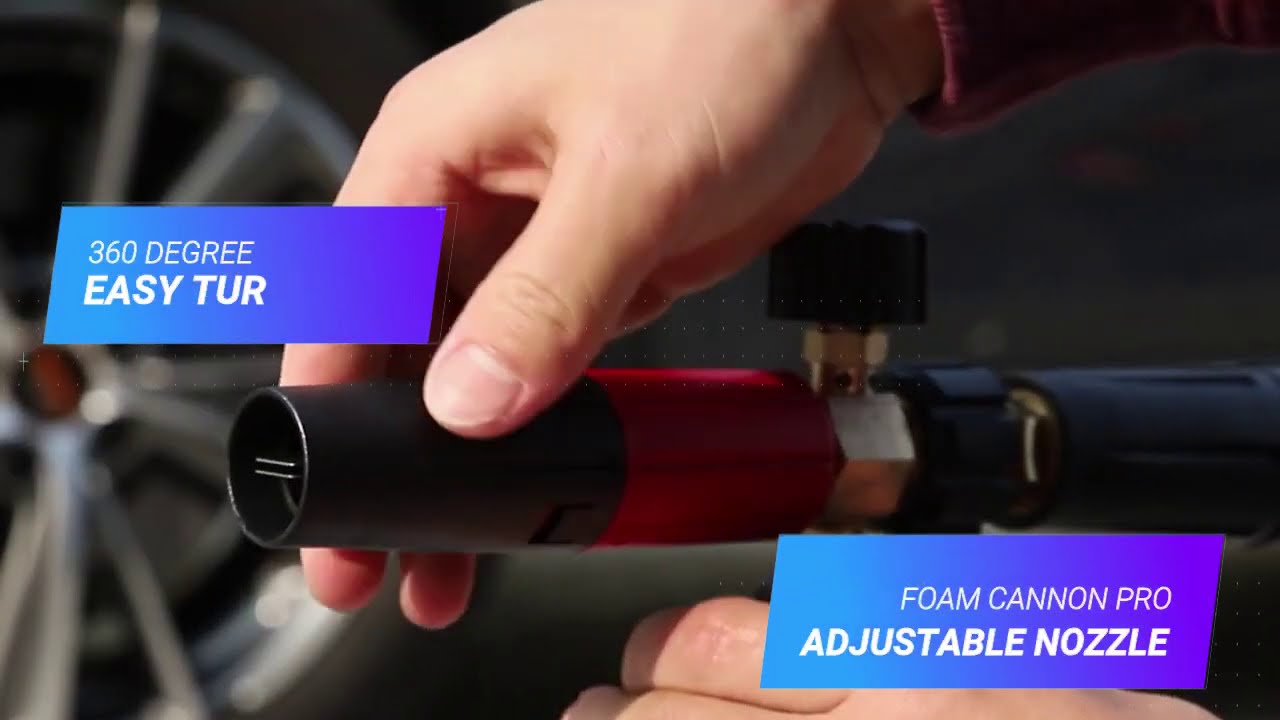 FOAM CANNON PRO - VAHUP&Uuml;STOL