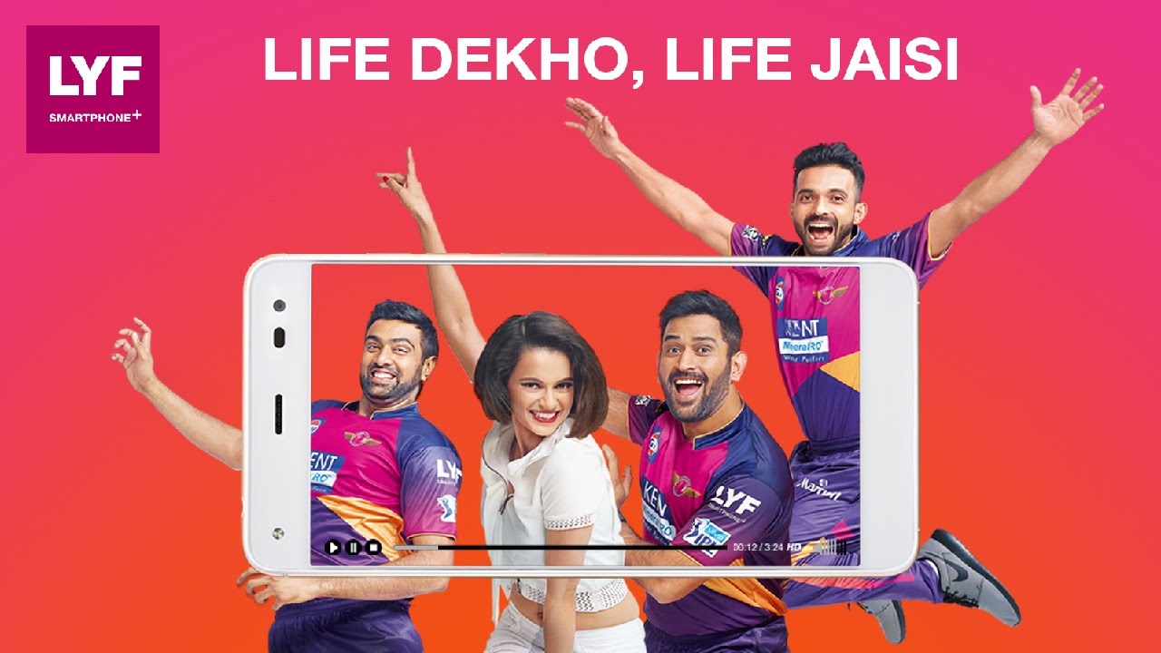 LYF SMARTPHONE+ : Life Dekho, Life Jaisi (New TVC - HD - 45)