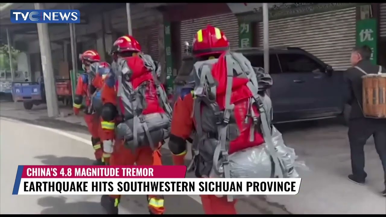 China's 4.8 Magnitude Tremor Earthquake Hits Southwestern Sichuan Province