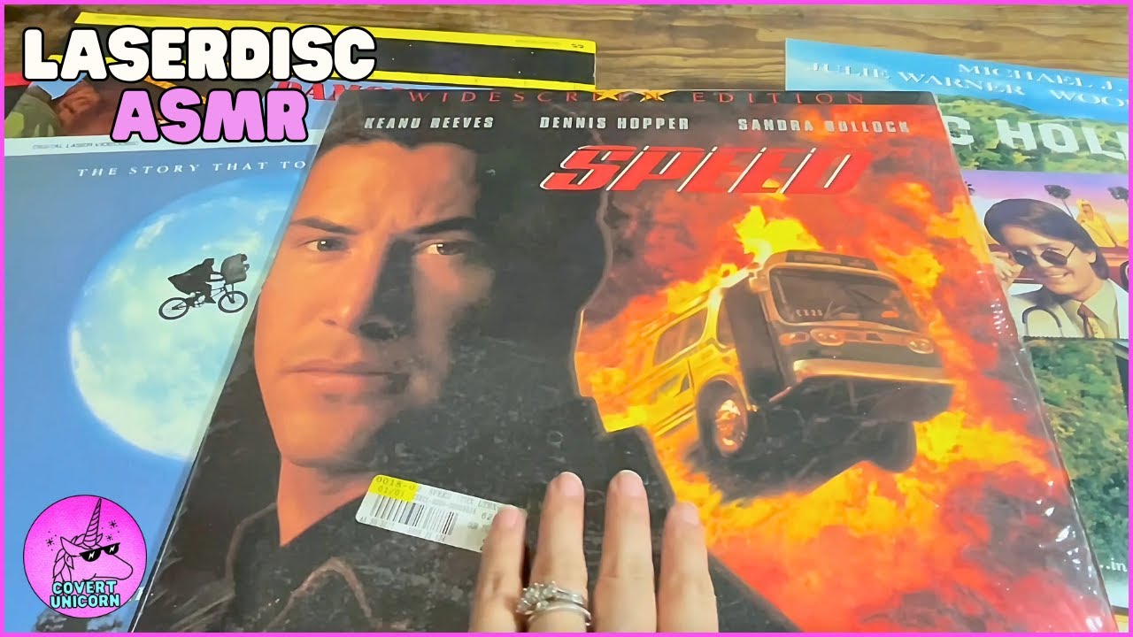 ASMR Nostalgic Laserdisc Collection | Covert Unicorn