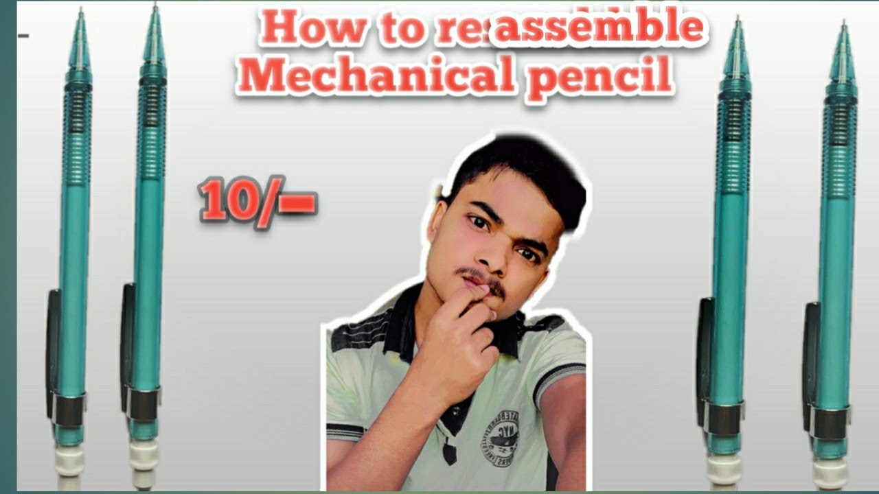How to Re-assemble a pen pencil 😯😯😯😯😯🙀