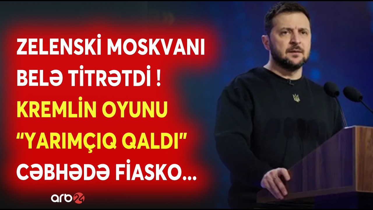 Rusiya üçün DƏHŞƏTLİ SSENARİ - Moskva cəbhədə İTKİLƏR VERİR - Zelenskidən Kremlə GÖZDAĞI