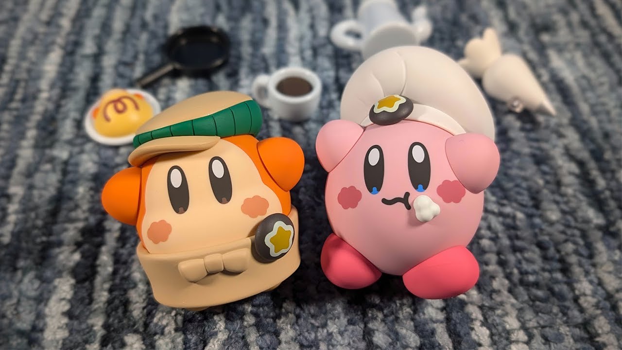 Kirby Cafe Nendoroid Unboxing!