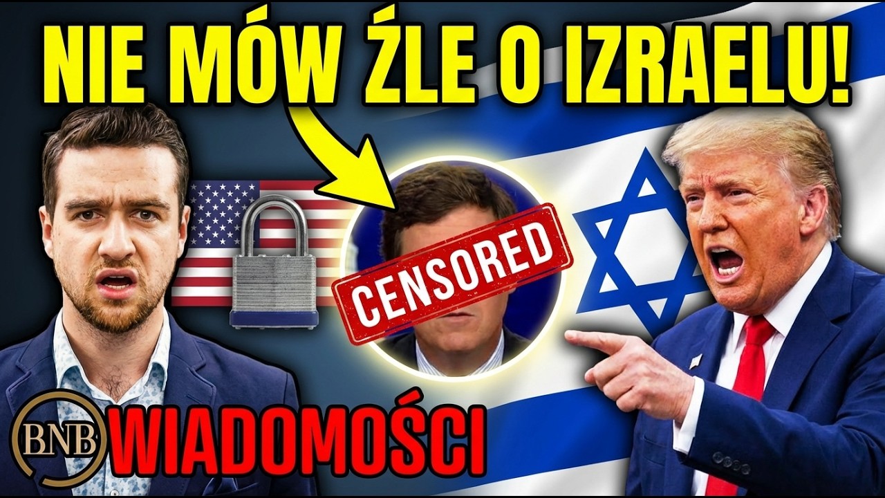 Z Ostatniej Chwili! Dziennikarz ZNISZCZONY Za Krytykę Izraela! Trump Wprowadza CENZURĘ