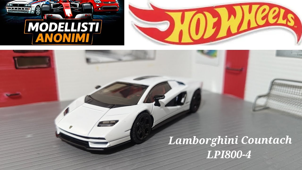 Lamborghini Countach LPI800-4 1:43 Hotwheels 