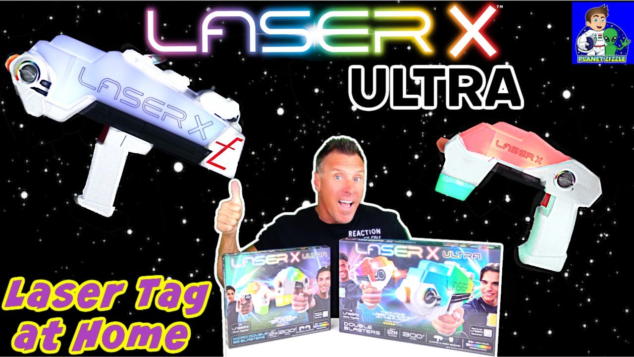 Двойные бластеры Laser X ULTRA