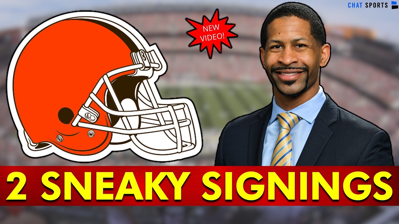 The Cleveland Browns Are MOVING IN SILENCE In NFL Free Agency Today With These 2 NEW Sneaky Signings