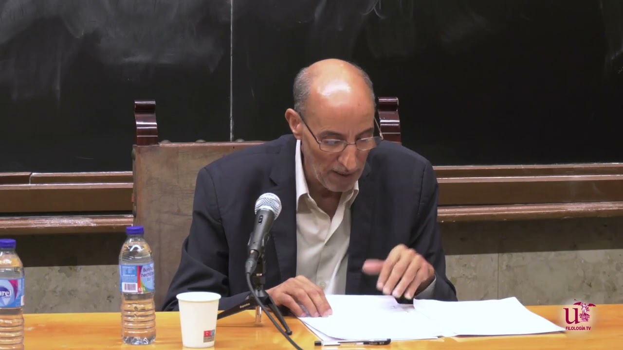 Conferencia de Jatari Hamudí Abdulah rector de la U de Tifariti en la Facultad de Filología de la US