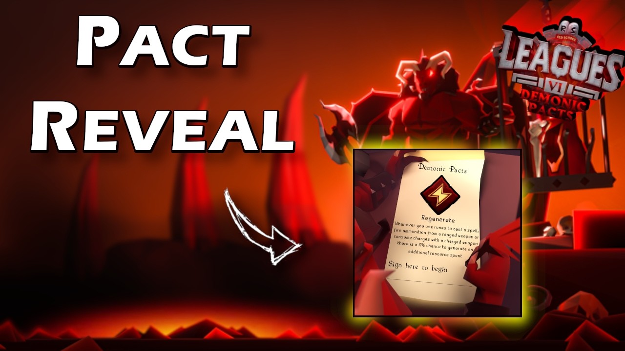 OSRS Leagues 6 - Are Pacts The New Masteries?! - Demonic Pacts