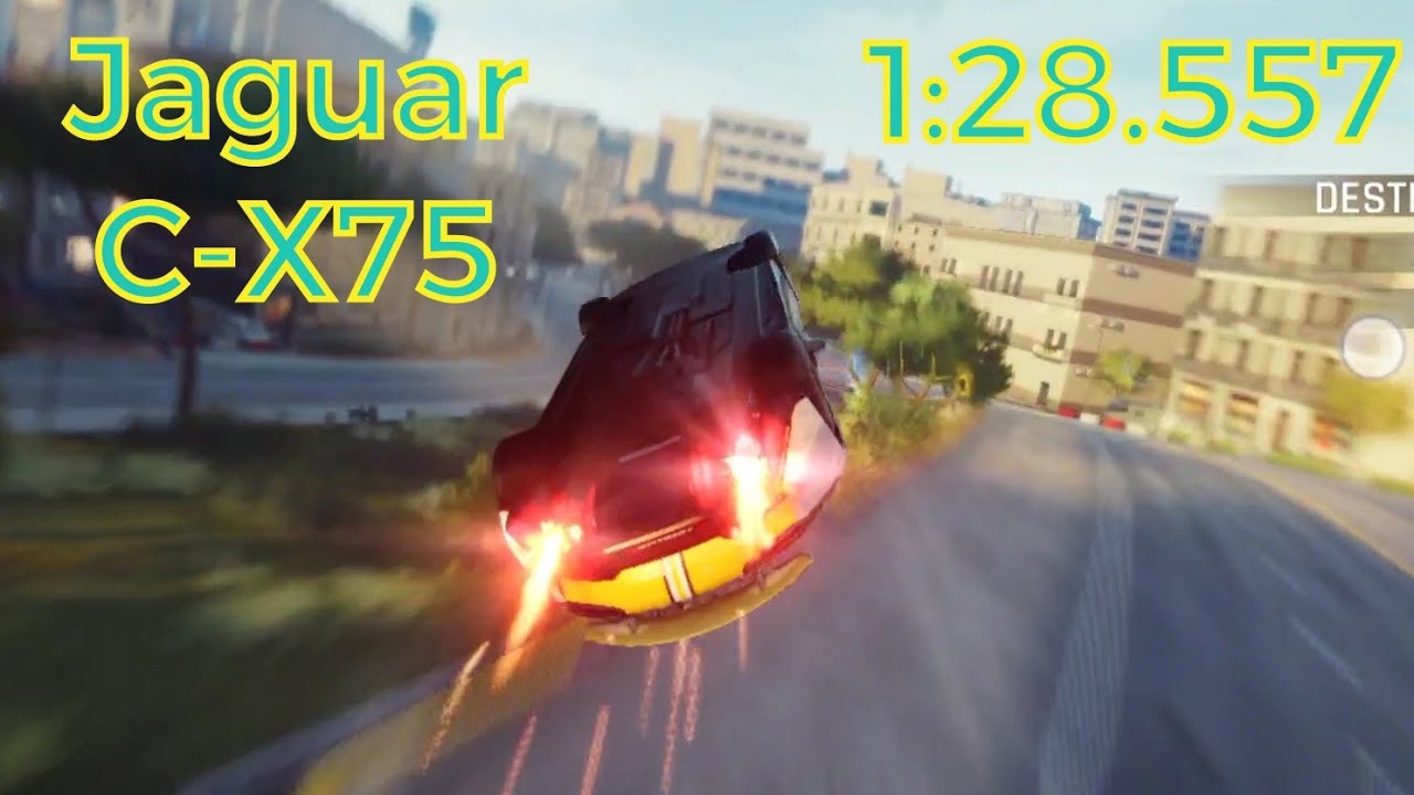 Asphalt 9 Legend. Гайд на кубок Jaguar C-X75 Car Hunt Riot, 1%