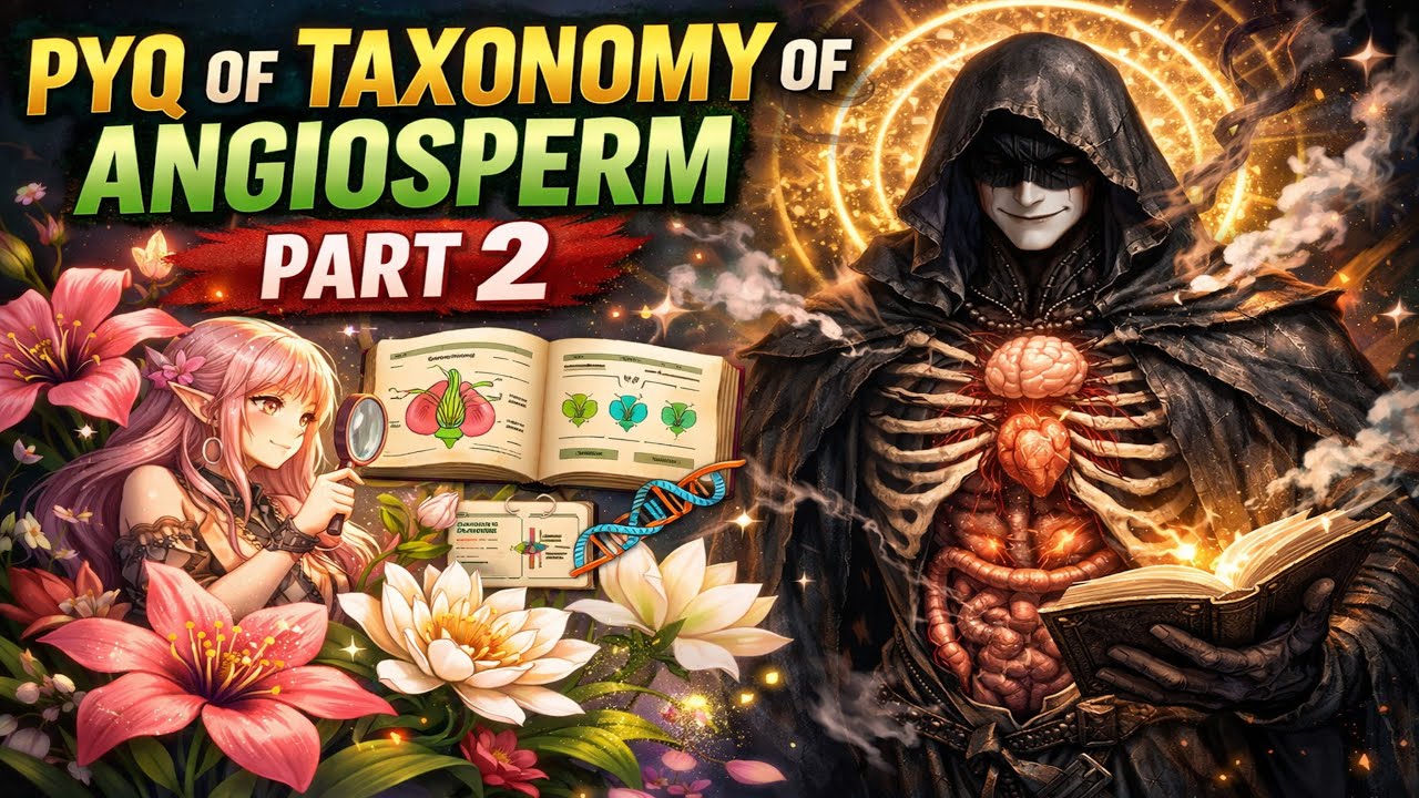  PYQ of Angiosperm😨 – Part 2