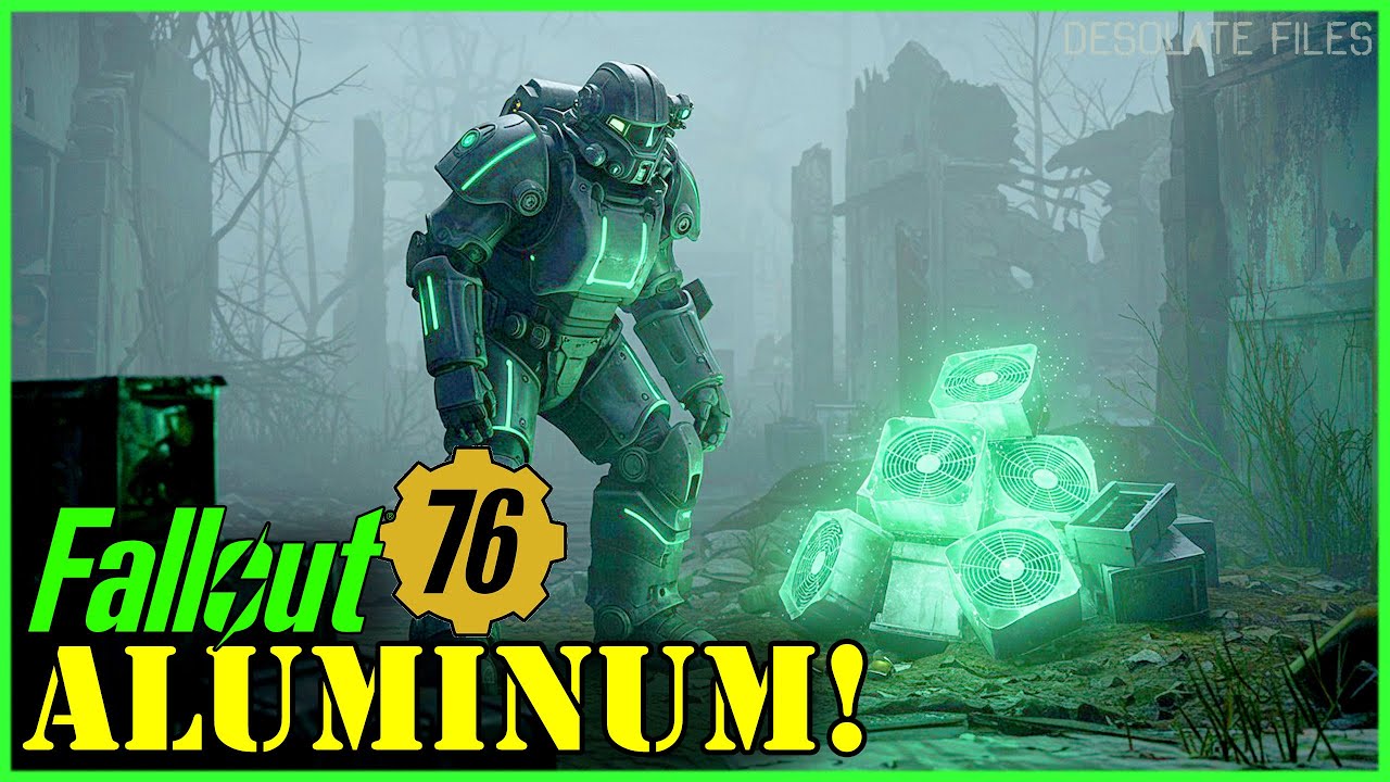 В Fallout 76 есть ферма по добыче алюминия в Харперс-Ферри, где можно получить неограниченное кол...