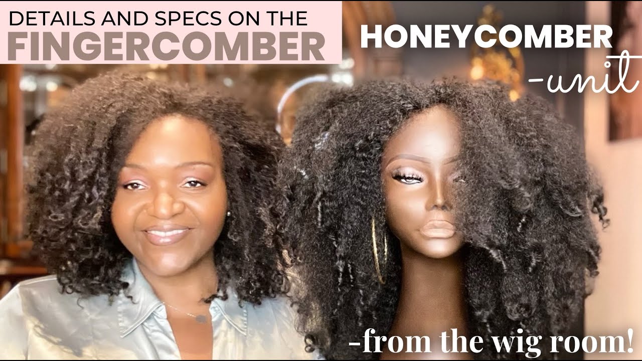 FINGERCOMBER | Details and specs on the FINGERCOMBER HoneyComber Unit -from the Wig Room!
