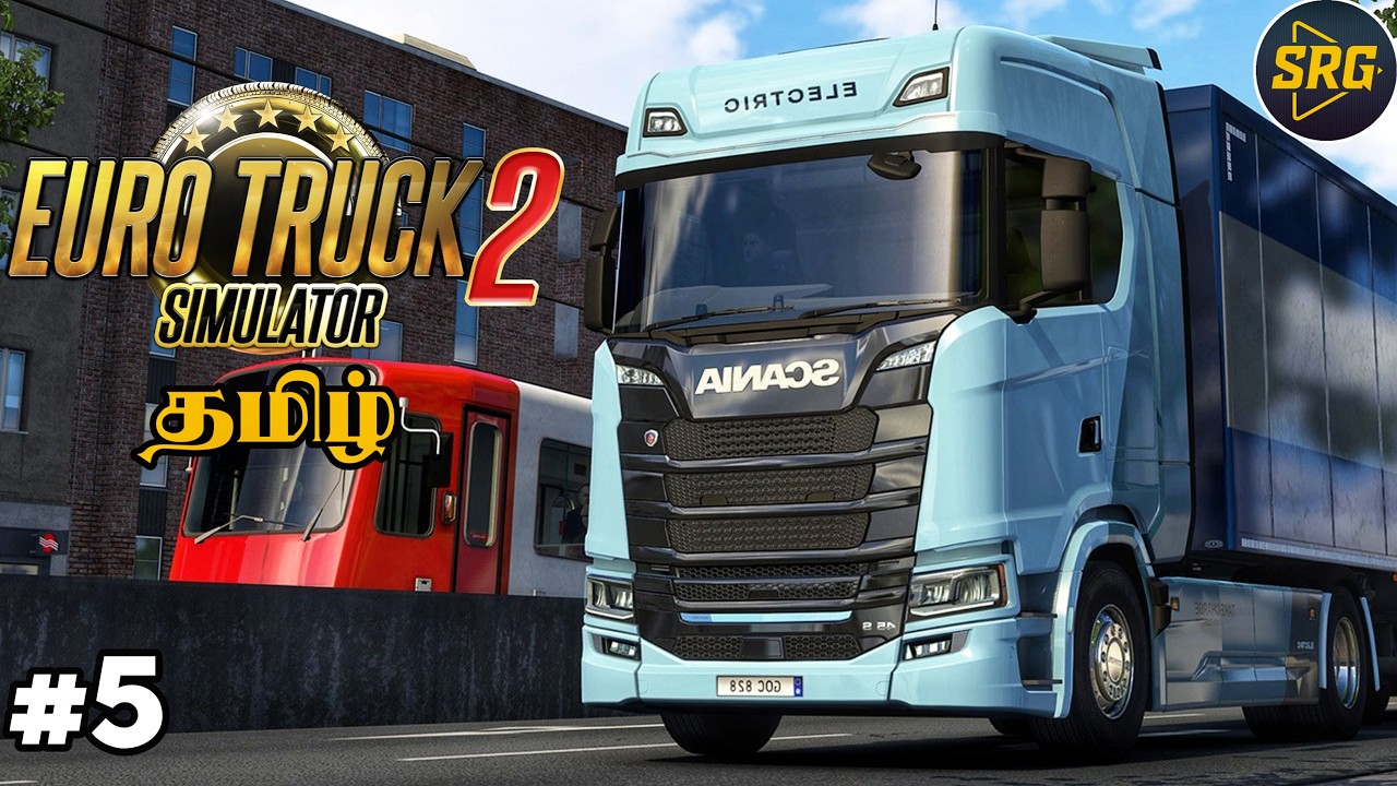 நாங்களும் ஓட்டுவோம்😁 |Euro Truck Simulator 2 🚚 ETS 2 | Ep 5 | Santhosh Rj Gaming