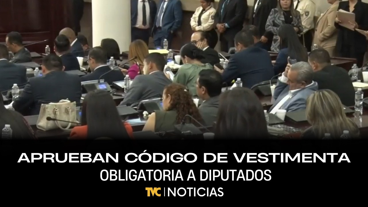 Aprueban código de vestimenta obligatoria a diputados