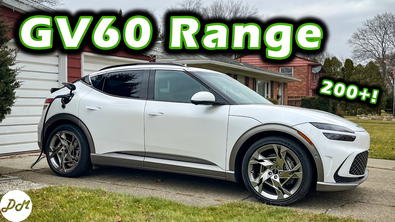 2023 Genesis GV60 Performance – Highway Range Test | Real-world Efficiency