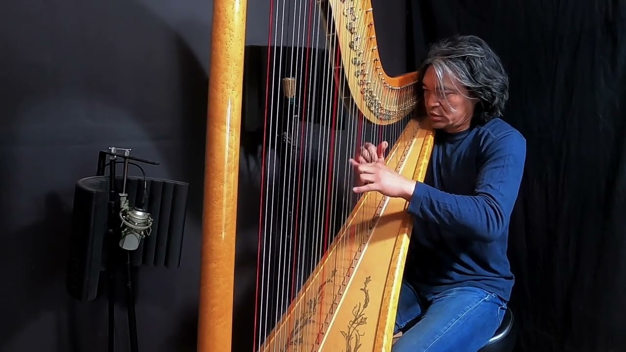 Autumn Leaves By Motoshi Kosako (Solo Harp)