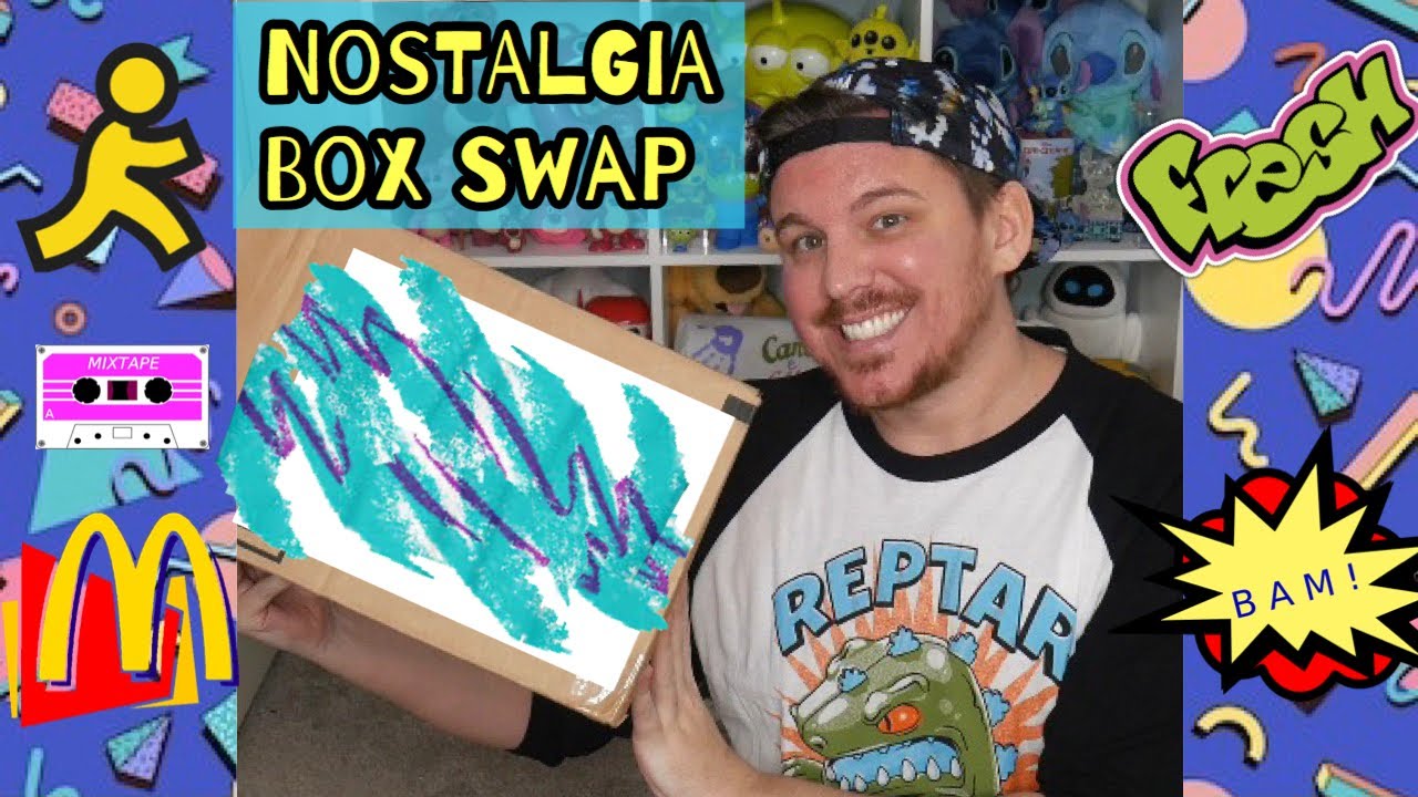 Nostalgia Box Swap | 90&rsquo;s Mystery Box Swap with The Sassy Cinderella