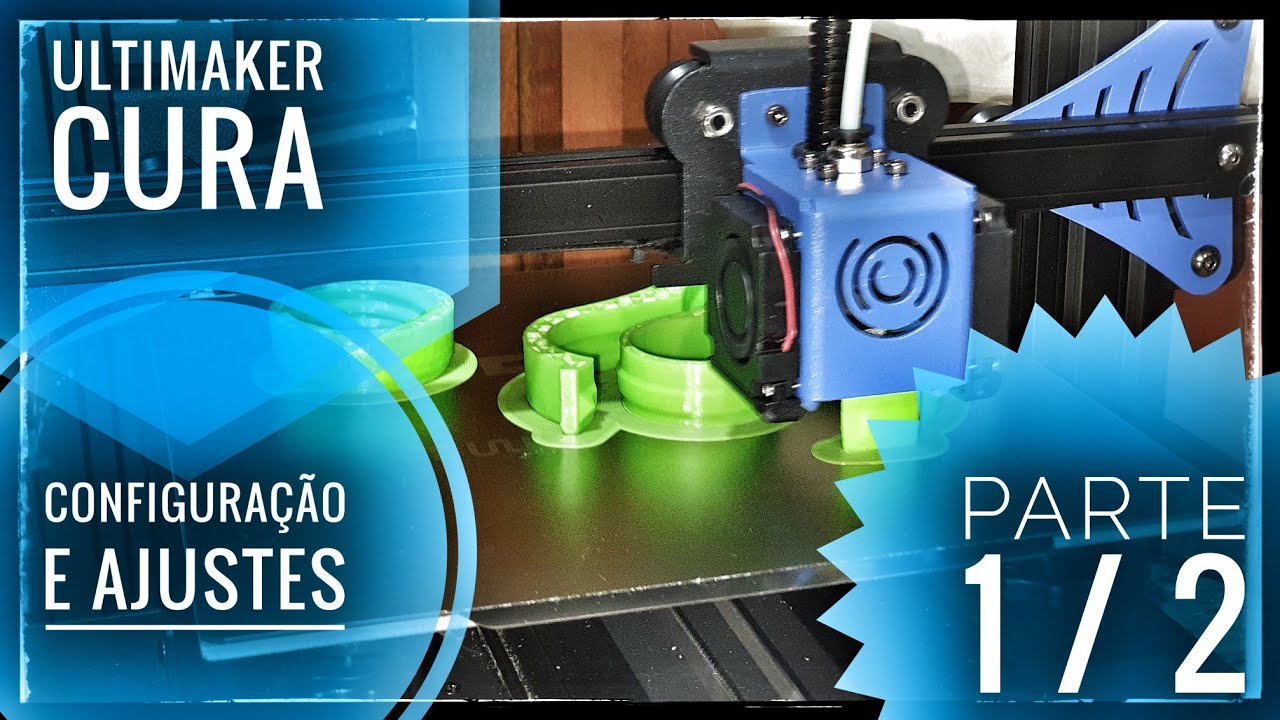 Configurando o Ultimaker Cura para imprimir na TWO TREES BLUER V3, Ajustes até o Sucesso. Part 1