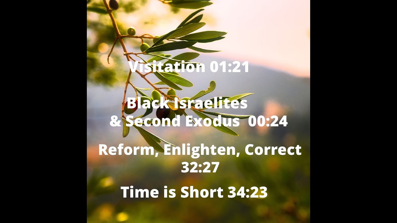 Intro to YAH’s POWER INCORPORATED, YPI - True Israelites, Second Exodus, Prepare, Part 1