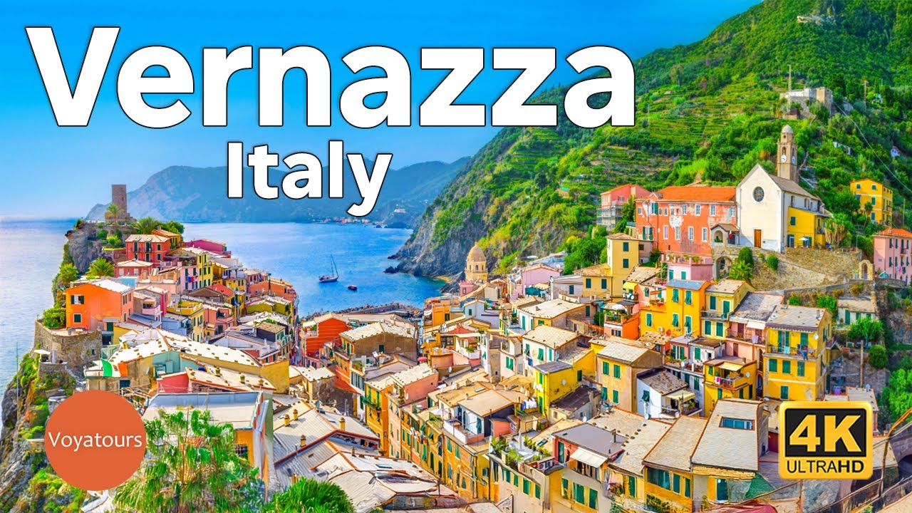 Vernazza - Красивая Прибрежная Деревня Чинкве-Терре (4K 60fps ©️Voyatours)