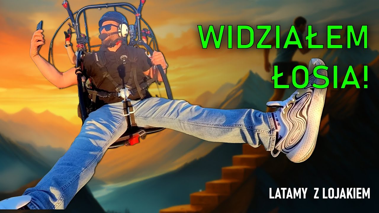 Najlepsza praca pod słońcem?  Testujemy motoparalotnię Pawła Kozarzewskiego | Moc Marzeń #2