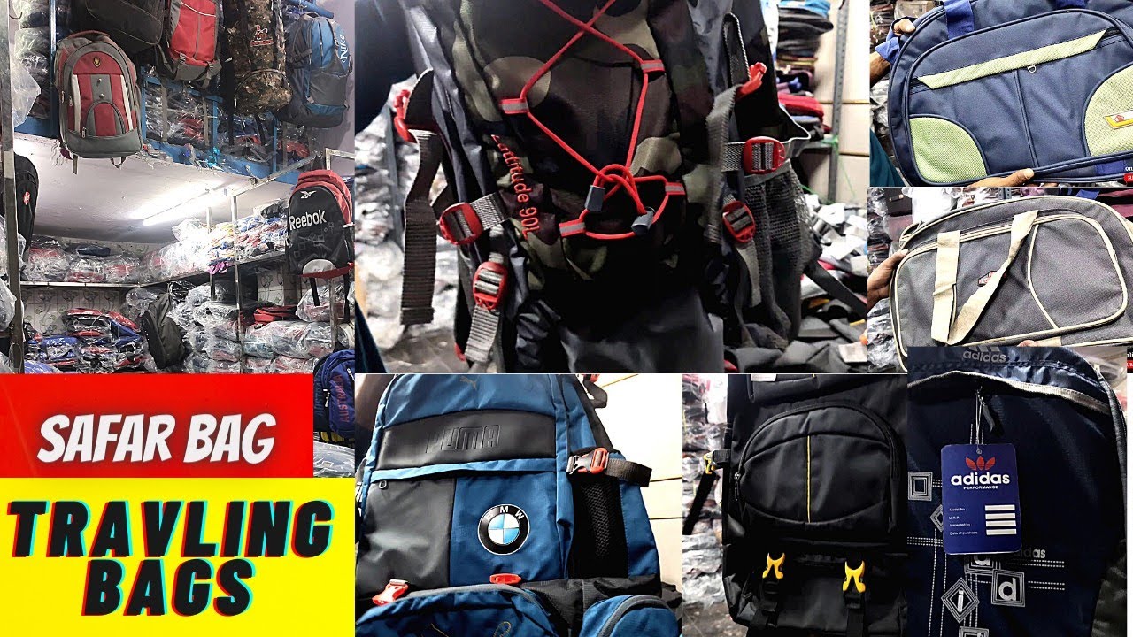 Bag Market Luggage Bag Traveling Bag Wholesale Market in Delhi Nabi Karim
