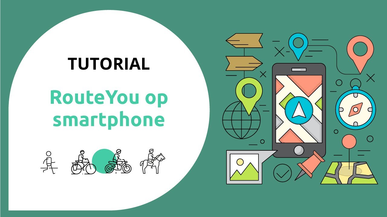 RouteYou op smartphone
