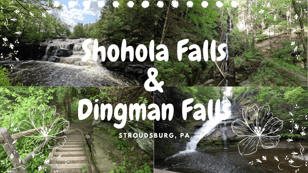 Hiking Waterfalls VLOG | Shohola Falls & Dingman Falls | Stroudsburg, Pennsylvania
