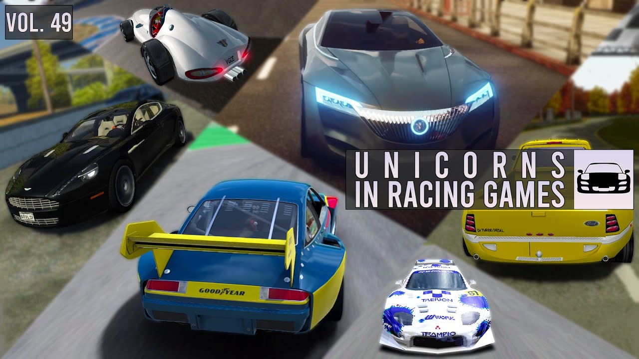 20 Cars You RARELY See in Games - Unicorns in Racing Games (Volume 49)