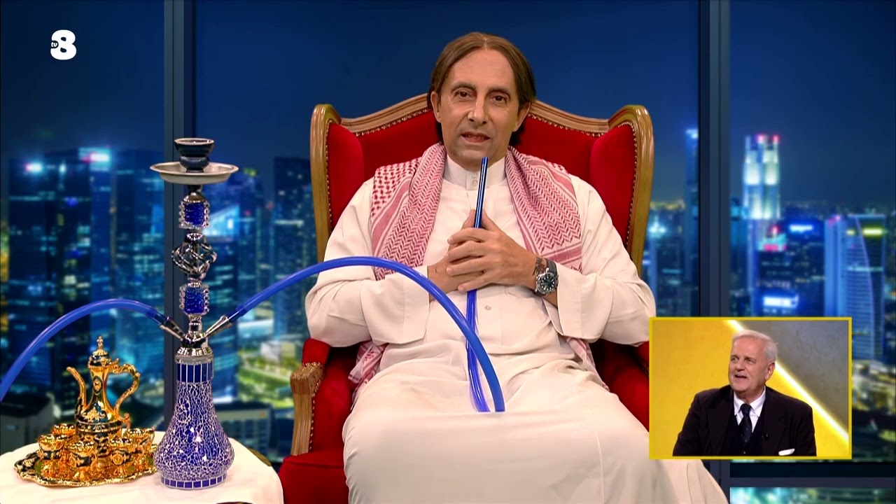 Mister Inzaghi &egrave; sempre pi&ugrave; integrato nella cultura araba - Tv8 Gialappa's Night