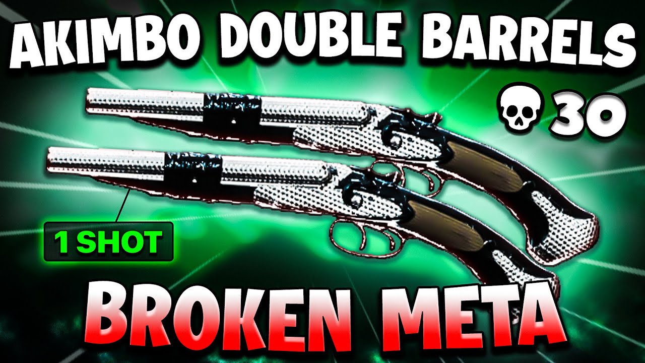 the AKIMBO DOUBLE BARRELS are INSANELY BROKEN on REBIRTH ISLAND! 🔥 *Best Double Barrel Class*