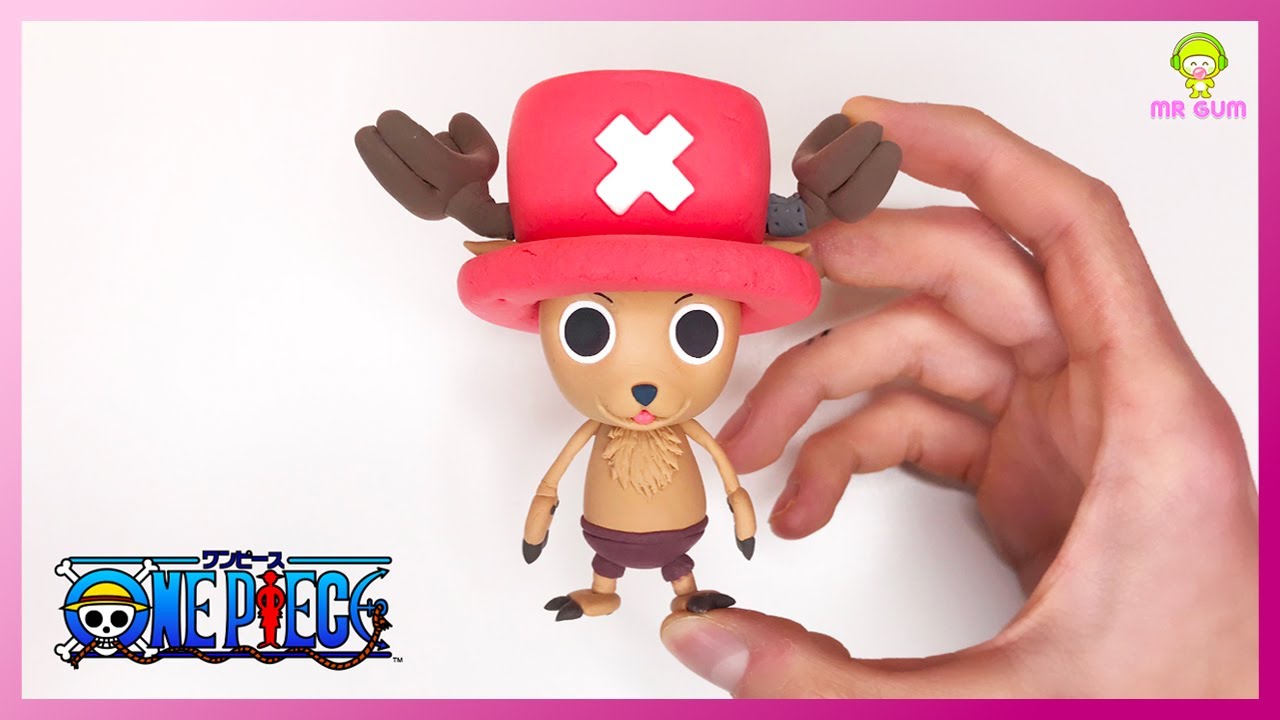 Create Tony Chopper with clay (One Piece) / clay art