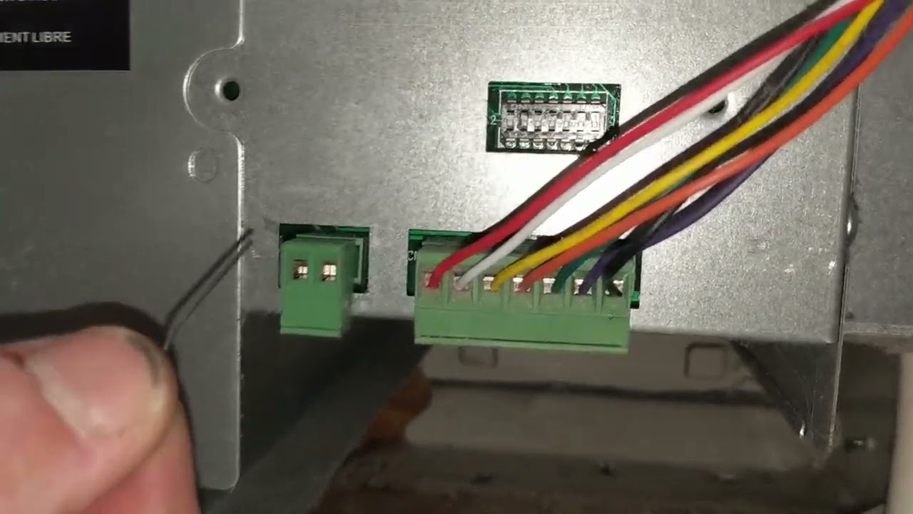 Wall thermostat bypass instructions for Gree, Carrier and GE Ptac units
