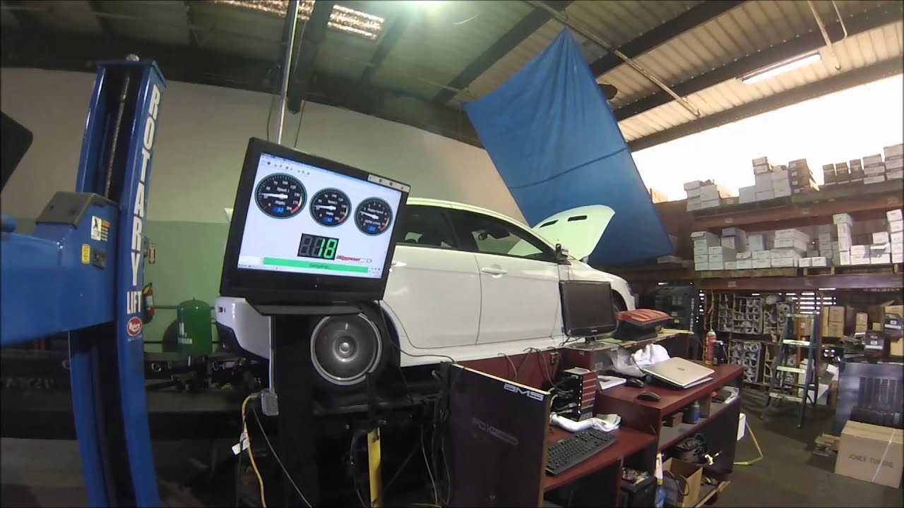 2015 Evo X Dyno: Stock vs Cobb 91 Reflash