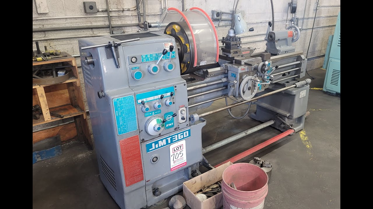 JMT LATHE, MODEL JMT360X1000, 14