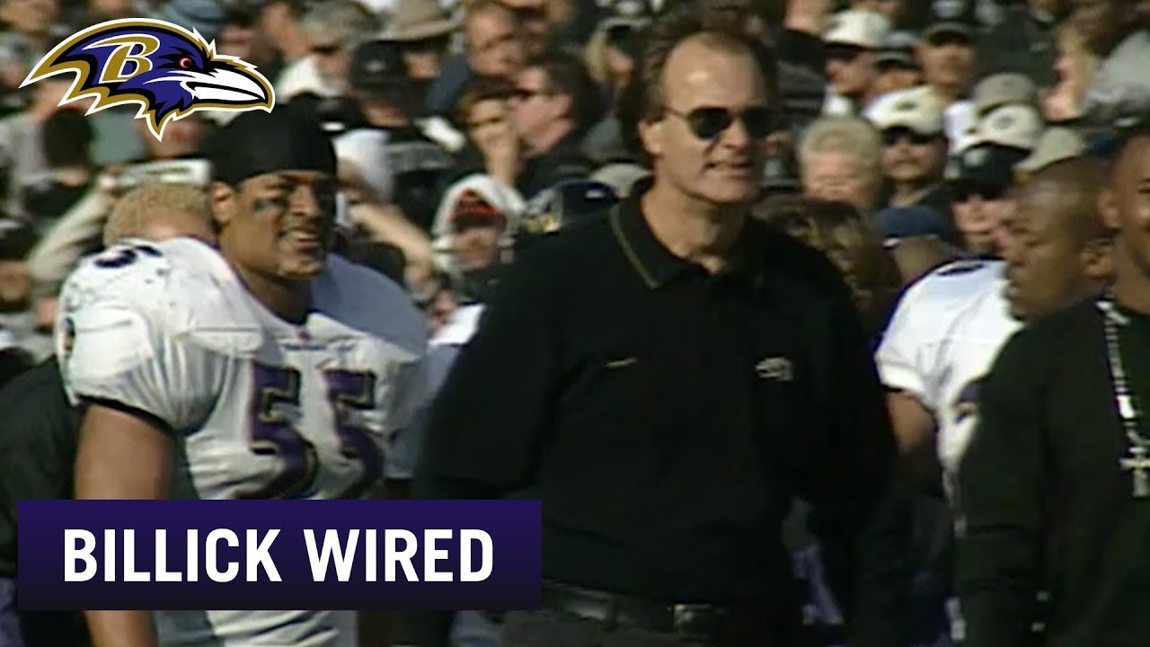 Brian Billick Wired Vs. Raiders 2000 | Baltimore Ravens