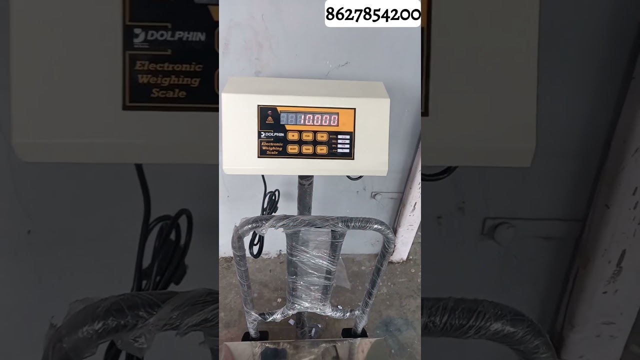 Dolphin weighing machine calibration 50kgs 5grams