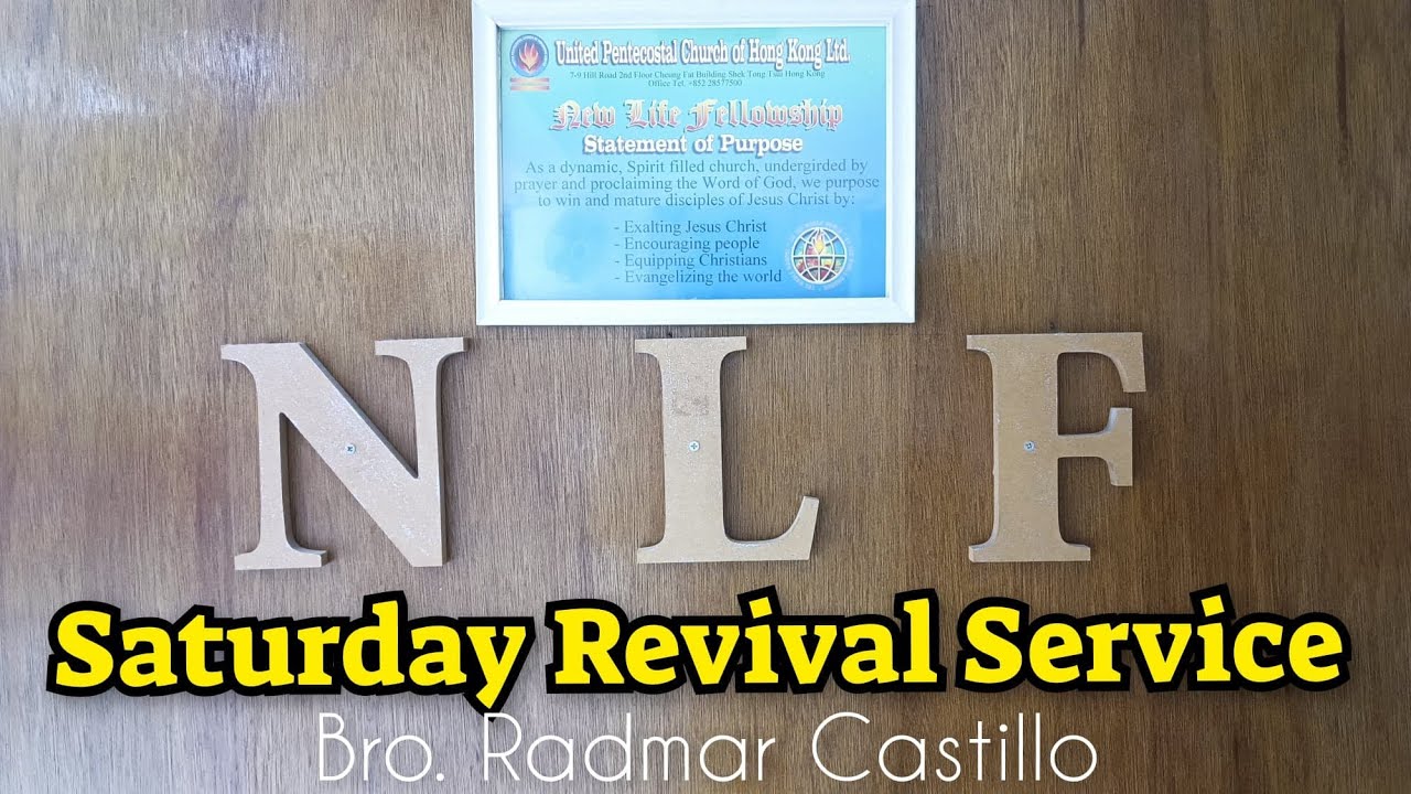 A Vessel In God's House / Saturday Revival Service/ Radmar Castillo