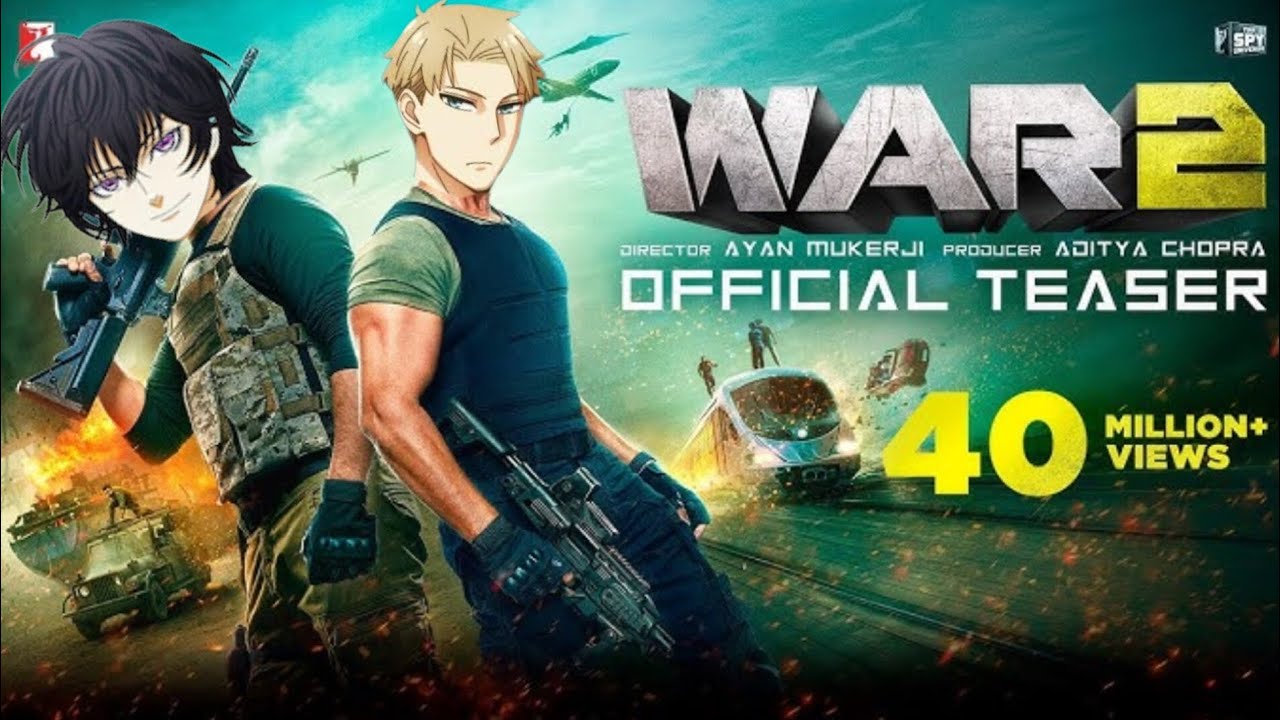 Anime spy mission action war 2 trailer