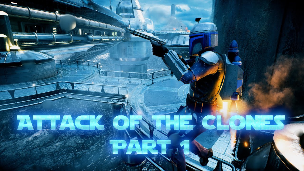 STAR WARS Battlefront II - Attack of the Clones - The movie - Part 1