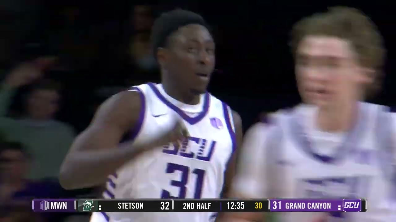 GCU Men's Basketball vs. Stetson - Highlights