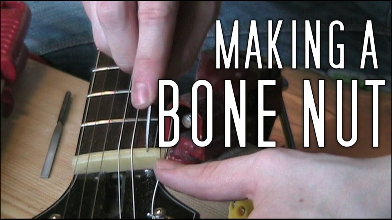 Making a Bone Nut for Guitar