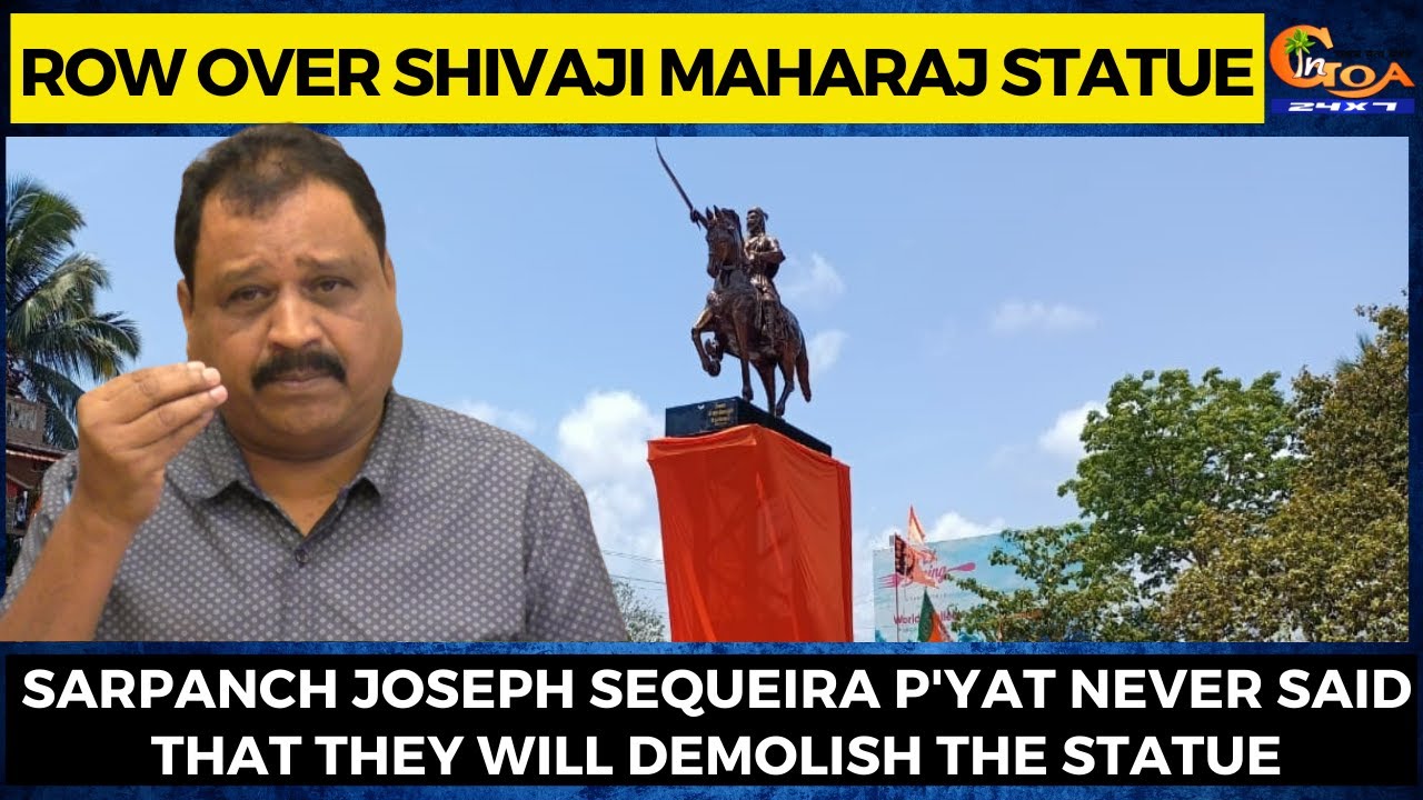 Row over Shivaji Maharaj statue.