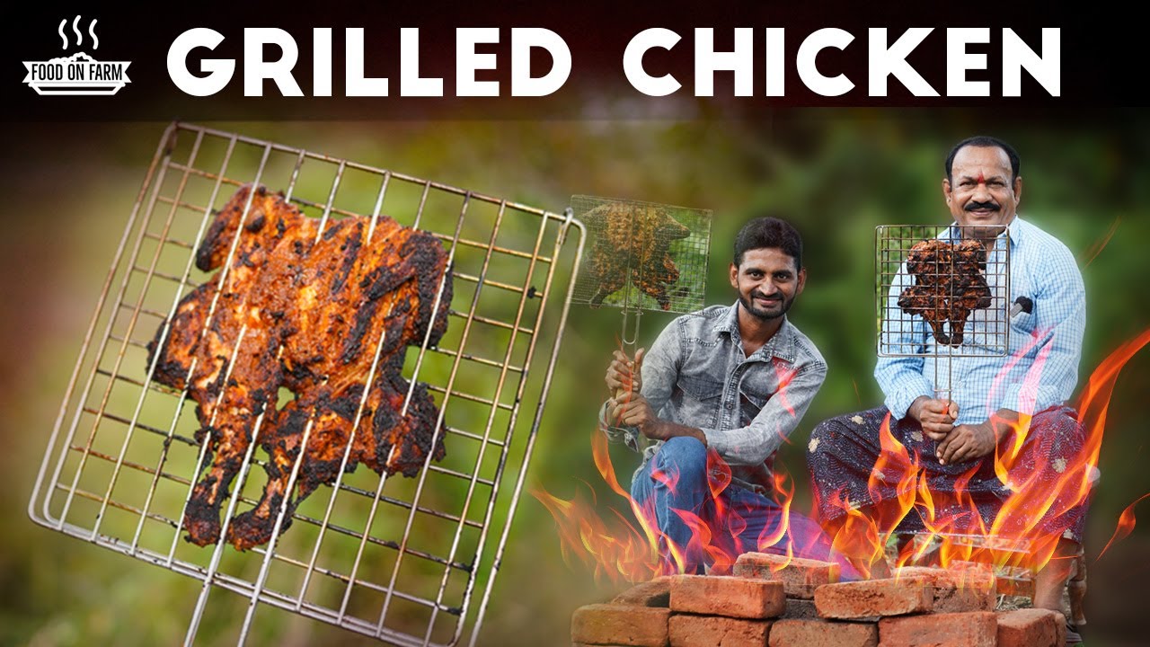 Full Grilled Chicken Recipe | Whole Chicken Roast || GRILLED CHICKEN RECIPE