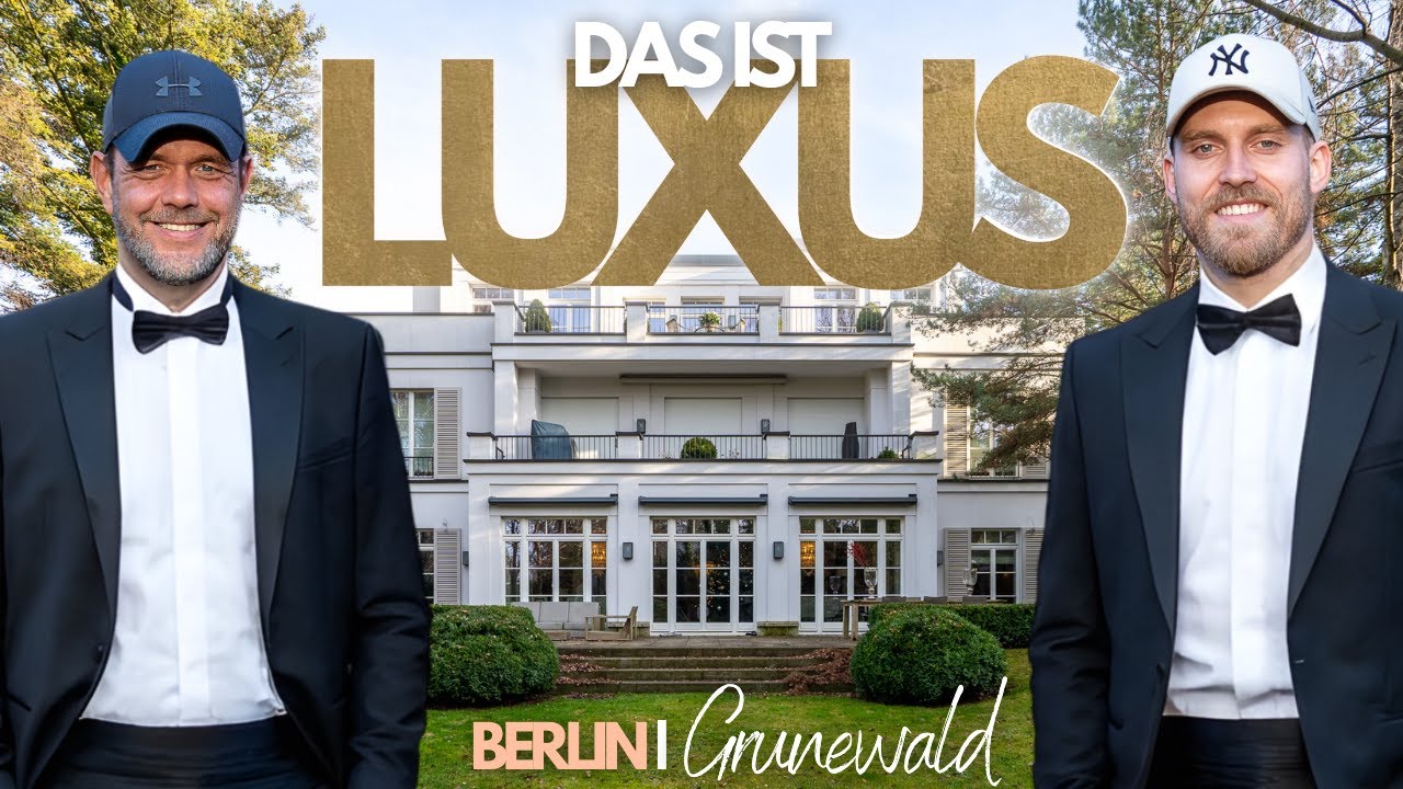 Grunewald: So luxuriös wohnt man in Berlin, wenn Geld keine Rolle spielt | Roomtour | Nick & Nico