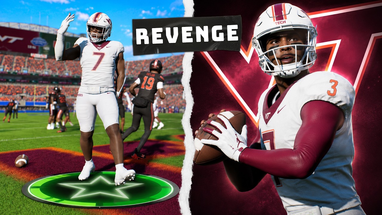 WIELKA szansa na rewanż w dynastii Virginia Tech | CFB 27 Rebuild OD3